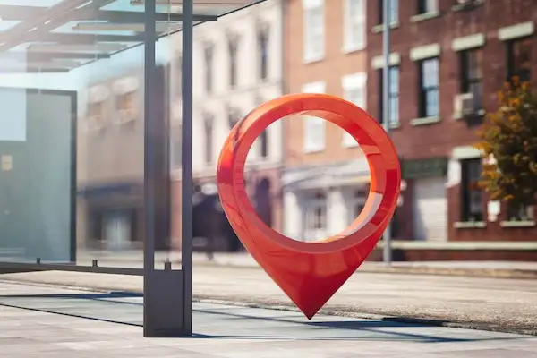 تغییر موقعیت مکانی در گوگل