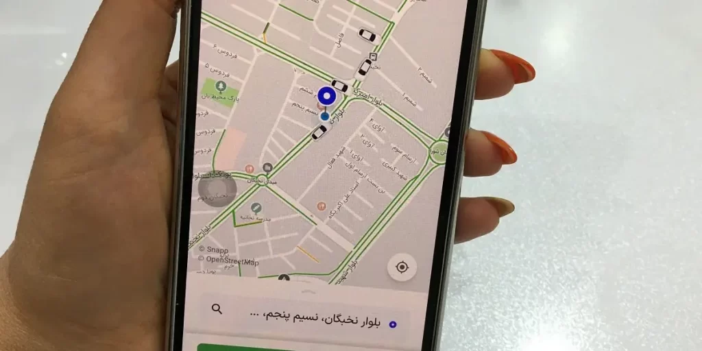 ثبت لوکیشن در اسنپ